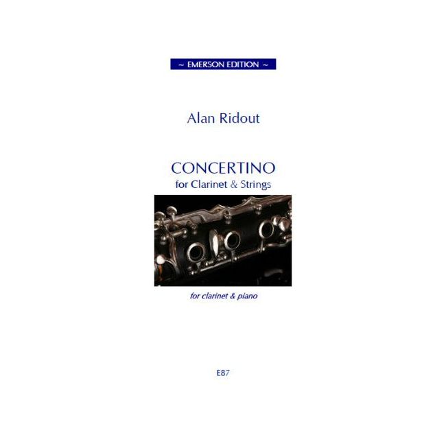 Ridout, Alan - Clarinet Concertino