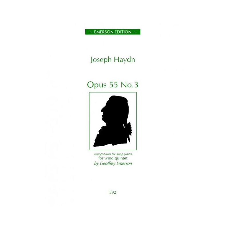 Haydn, Joseph - OPUS 55 No.3 in Bb major 
