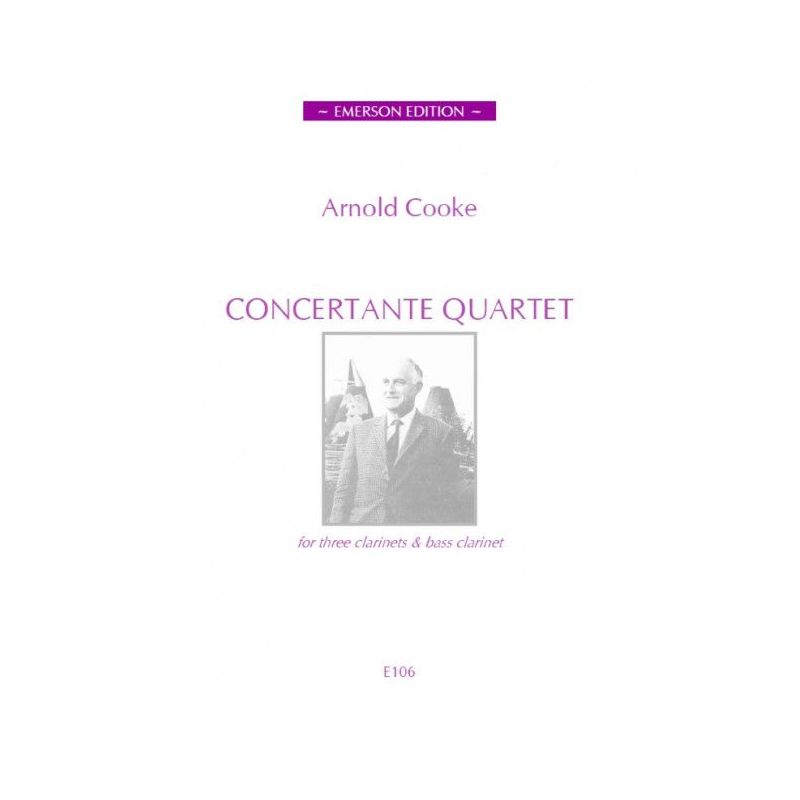 Cooke, Arnold - Concertante Quartet 
