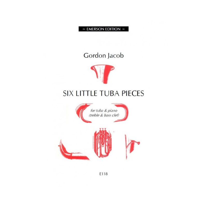 Jacob, Gordon - Six Little Tuba Pieces (treble/bass clef) 