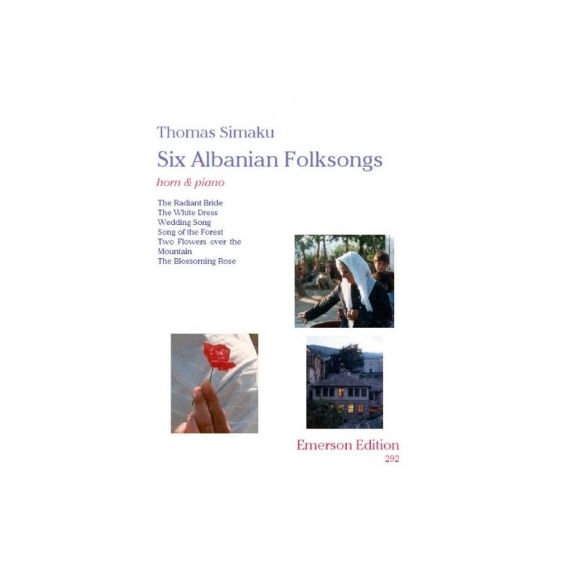 Simaku, Thomas - Six Albanian Folk Songs 