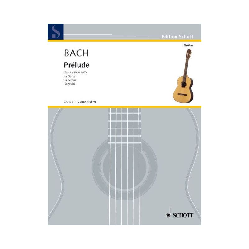Bach, J.S - Prélude A minor BWV 997 