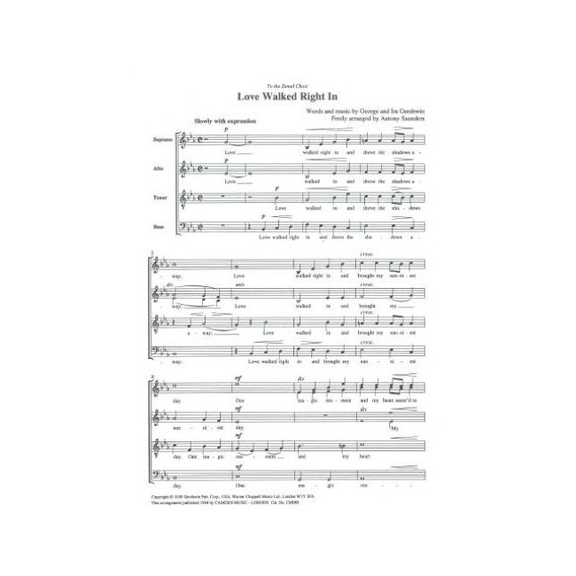 Gershwin, George - Love Walked Right In