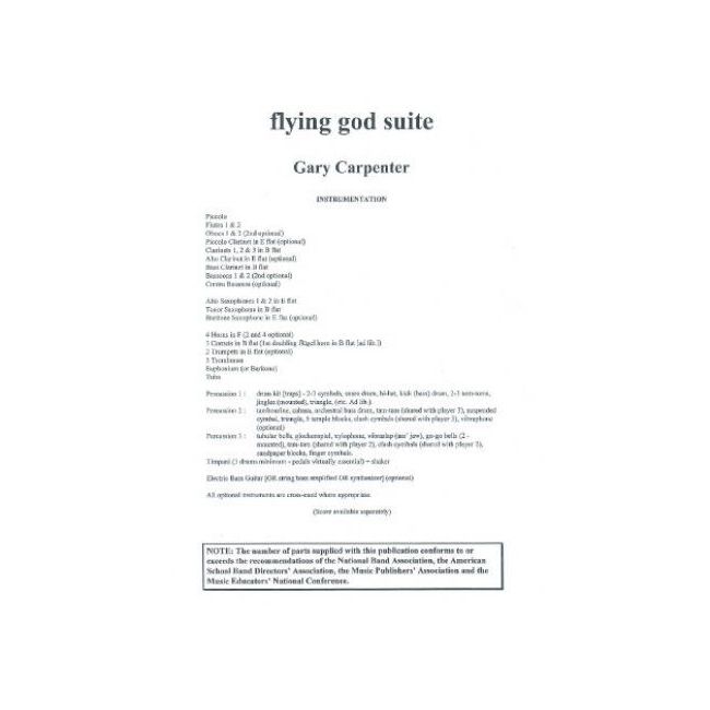 Carpenter, Gary - Flying God Suite (UK parts only)