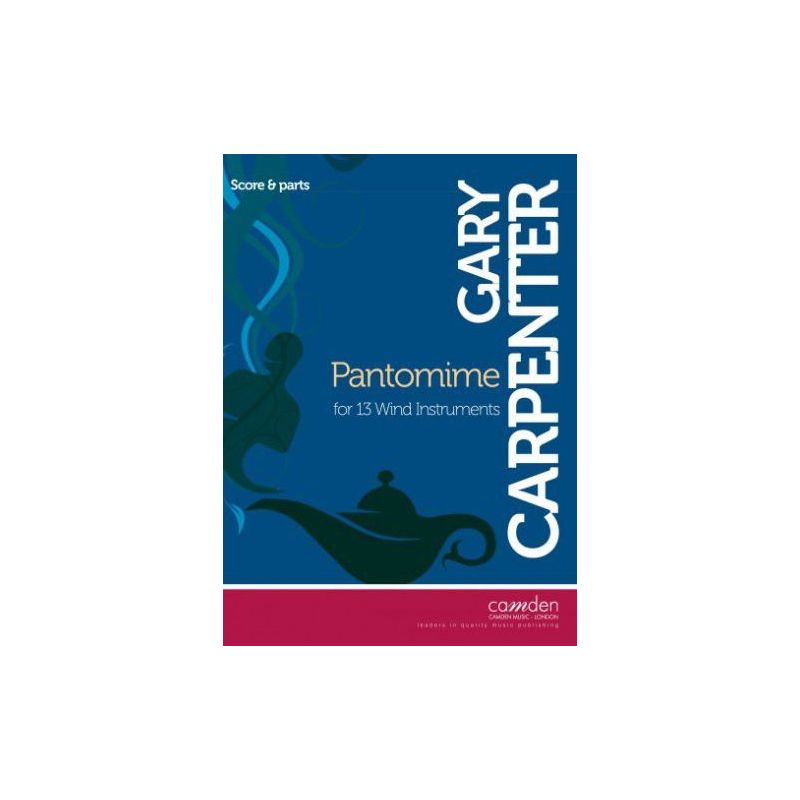 Carpenter, Gary - Pantomime for 13 Winds - Original Version (score and parts) 