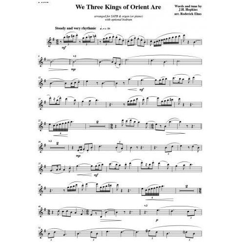 We Three Kings (Flute and...