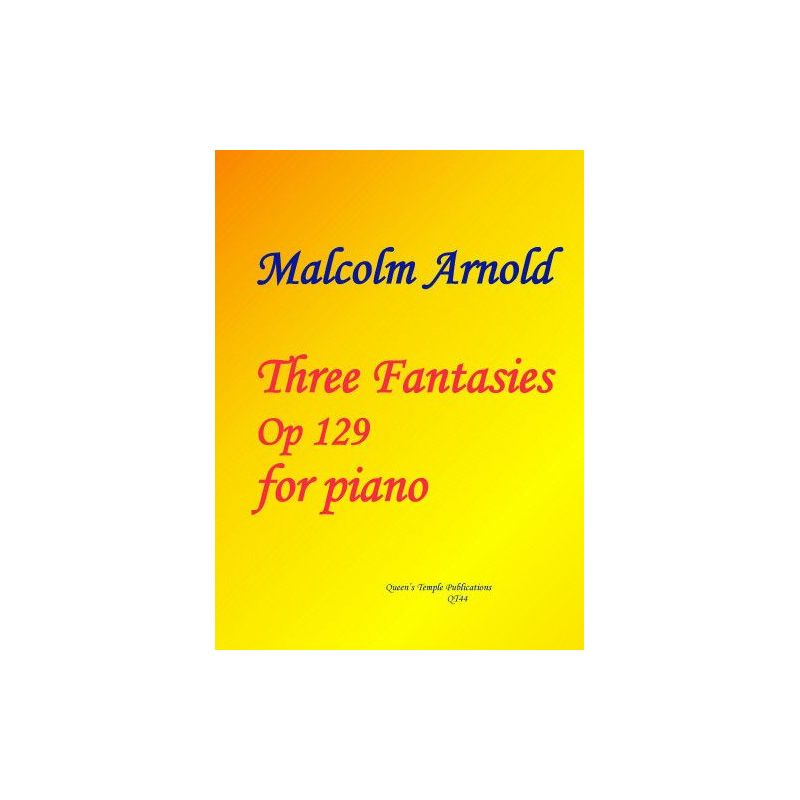 Arnold, Malcolm - Three Fantasies Op. 129 