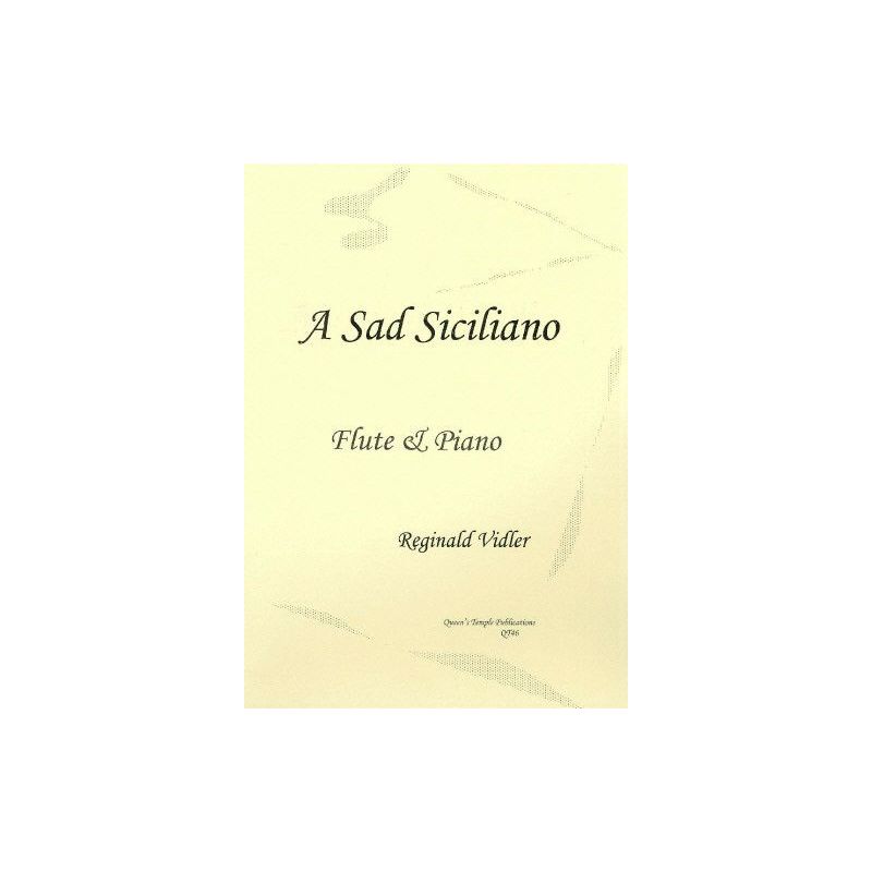 Vidler, Reginald - A Sad Siciliano 