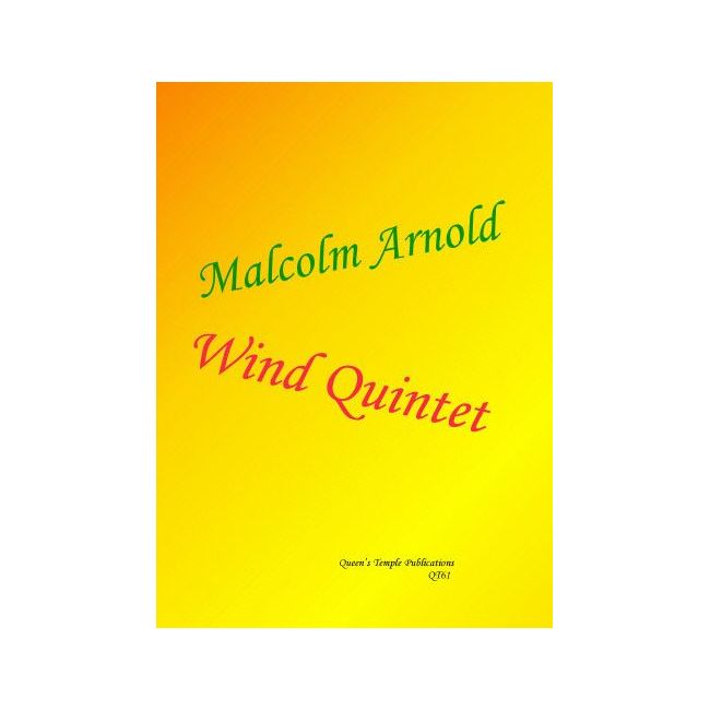 Arnold, Malcolm - Wind Quintet 