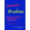 Rehearsal Brahms: Clarinet Sonata in E flat Op. 120 Nr. 2 