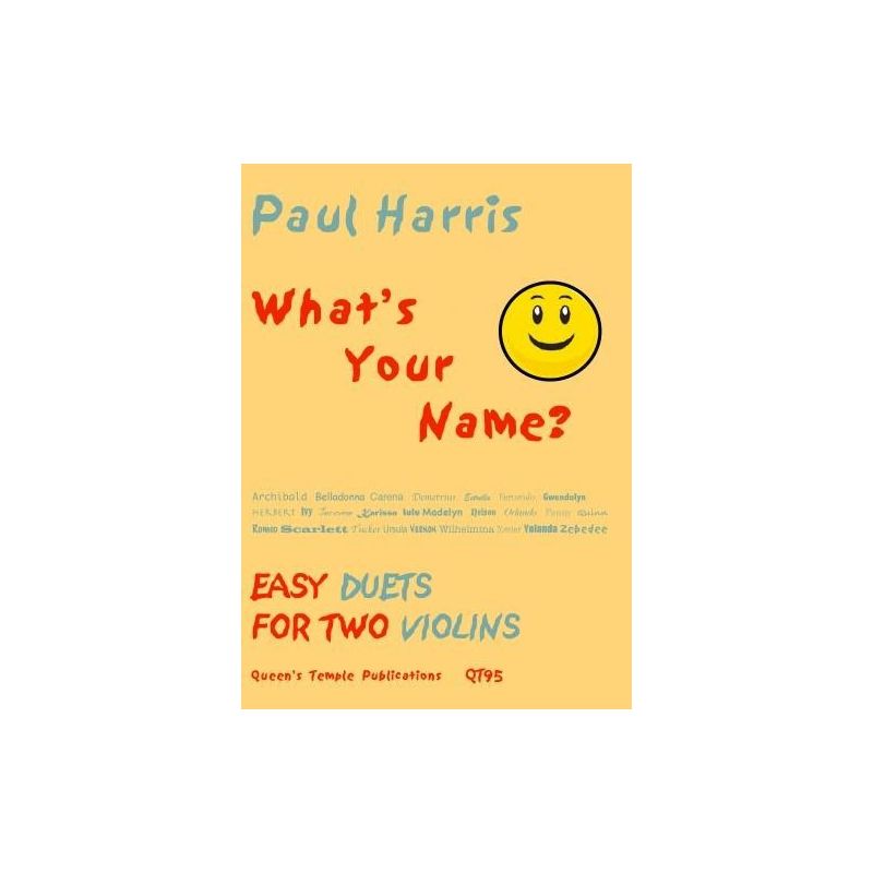 Harris, Paul - What's Your Name? 