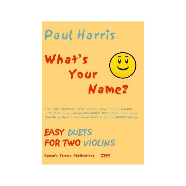 Harris, Paul - What's Your Name?