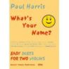 Harris, Paul - What's Your Name? 