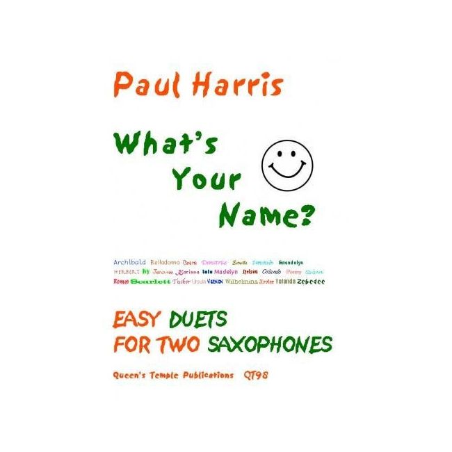 Harris, Paul - What's Your Name?