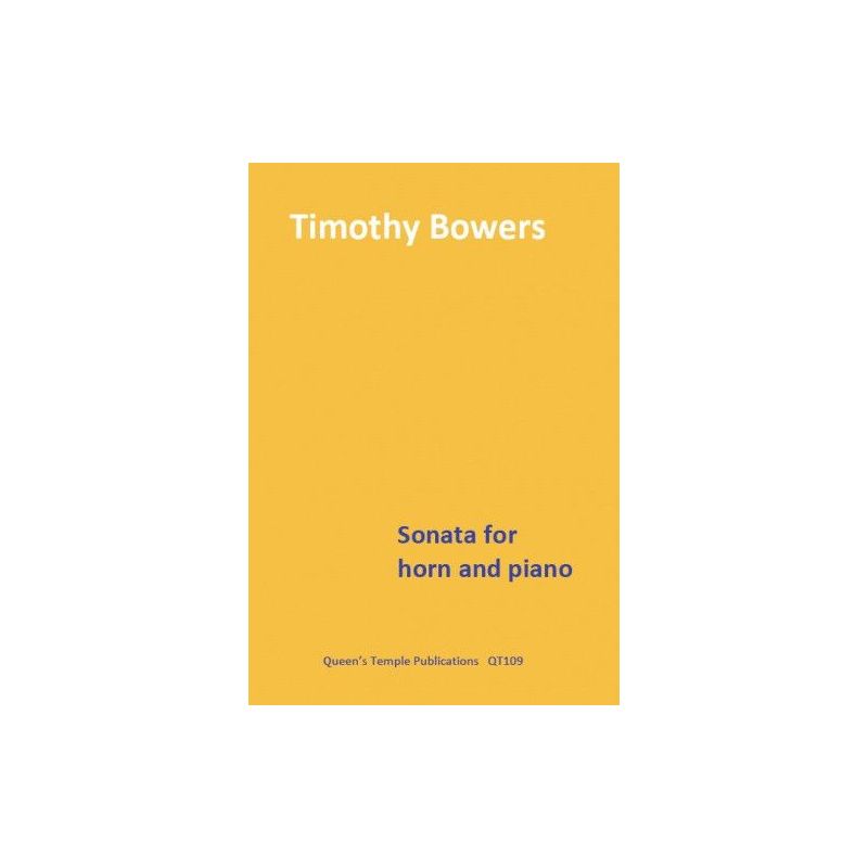 Bowers, Timothy - Sonata 