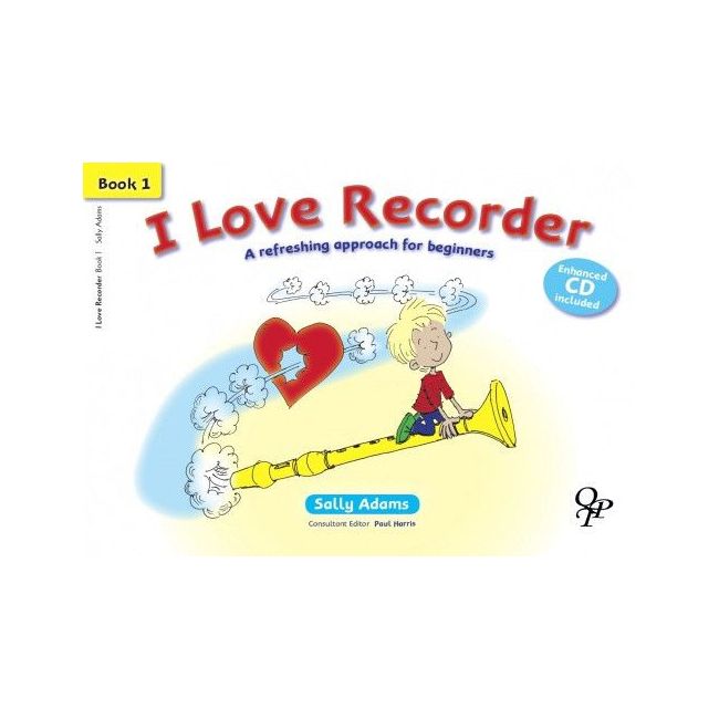 Adams, Sally - I Love Recorder 1 Vol. 1