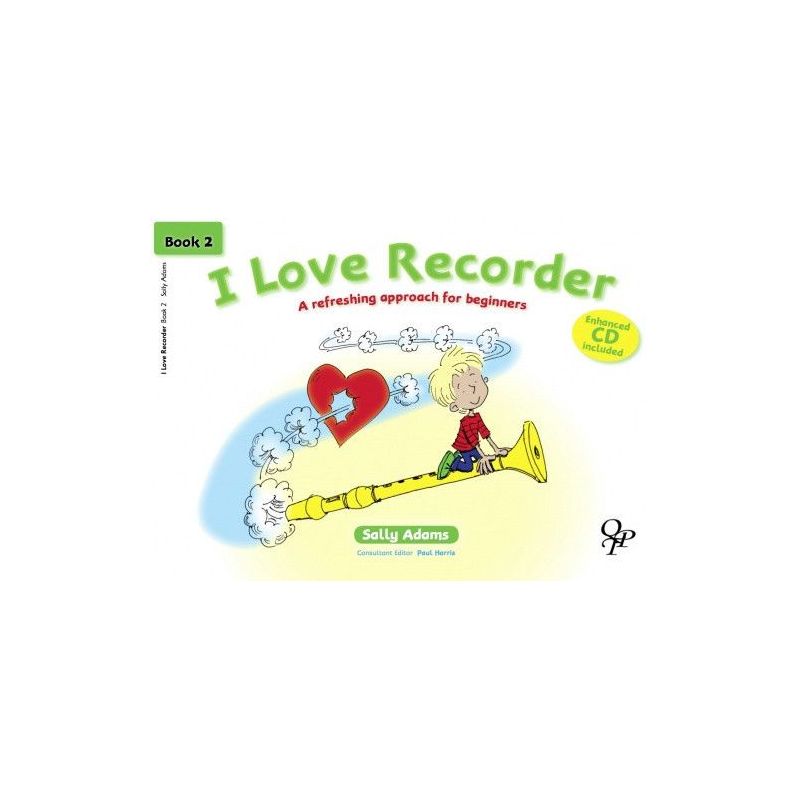 Adams, Sally - I Love Recorder 2 Vol. 2