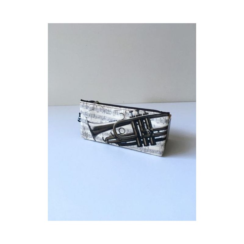 Pencil case trumpet 