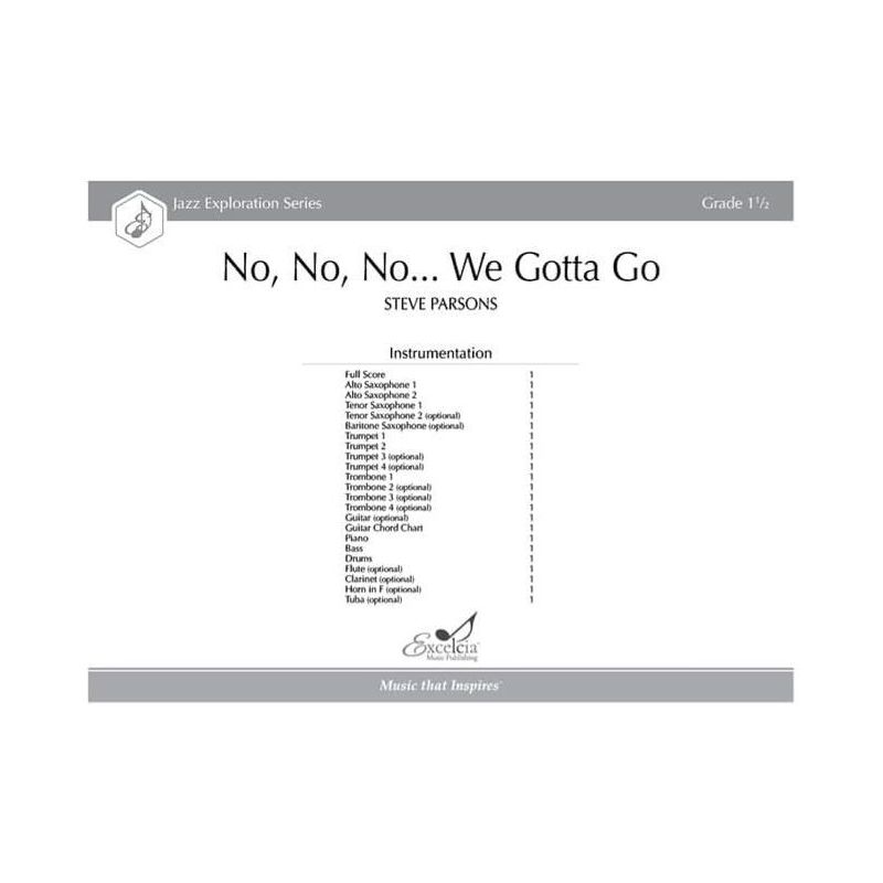 Parsons, Steve - No, No, No…We Gotta Go 