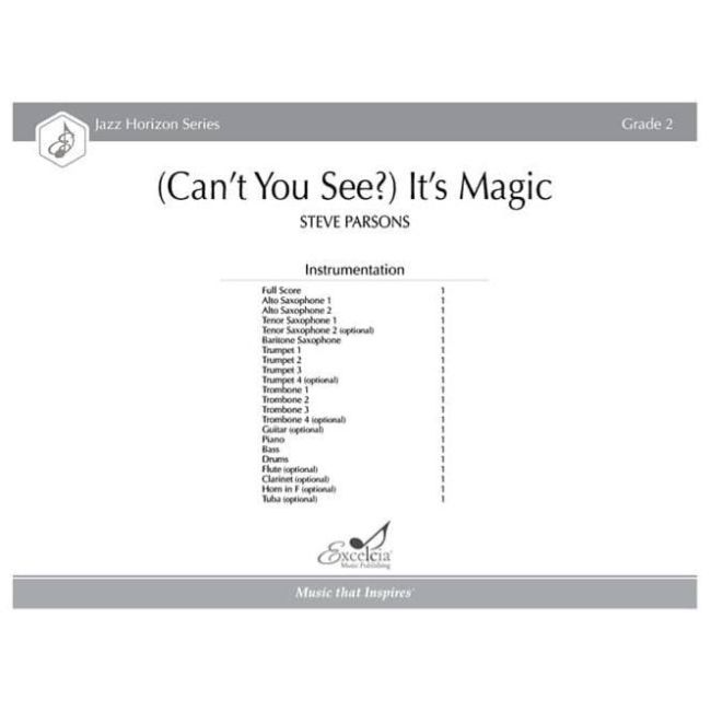 Parsons, Steve - (Can’t You See?) It’s Magic