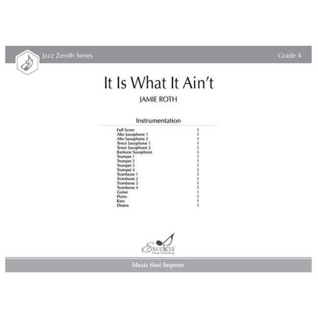 Roth, Jamie - It Is What It Ain’t 
