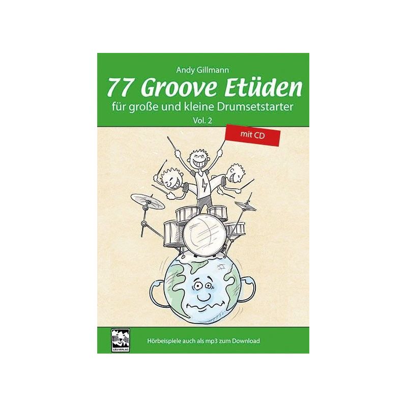 Gillmann, Andy - 77 Groove Etüden Vol. 2