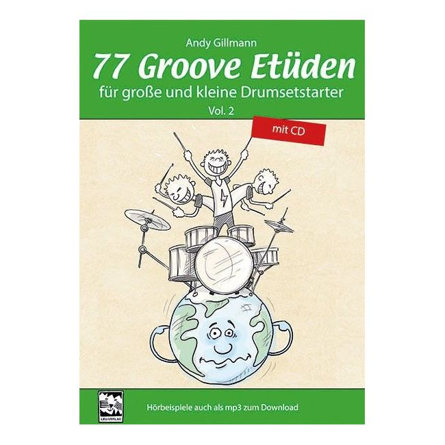 Gillmann, Andy - 77 Groove Etüden Vol. 2