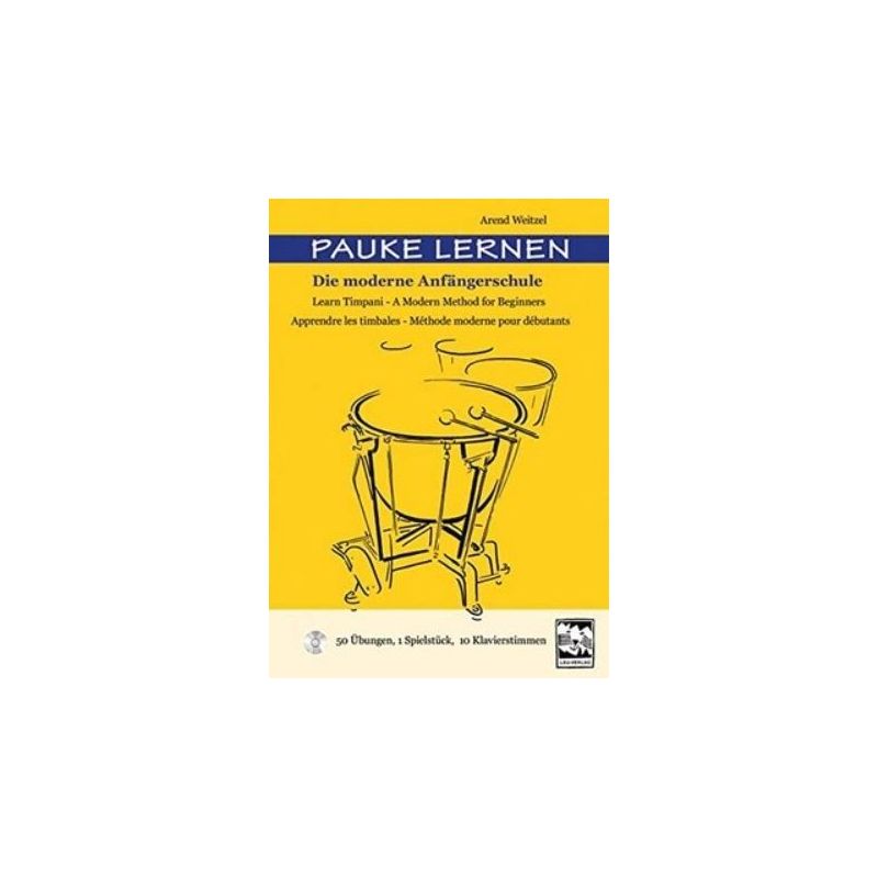 Weitzel, Arend - Learn Timpani, A Modern Method for Beginners 