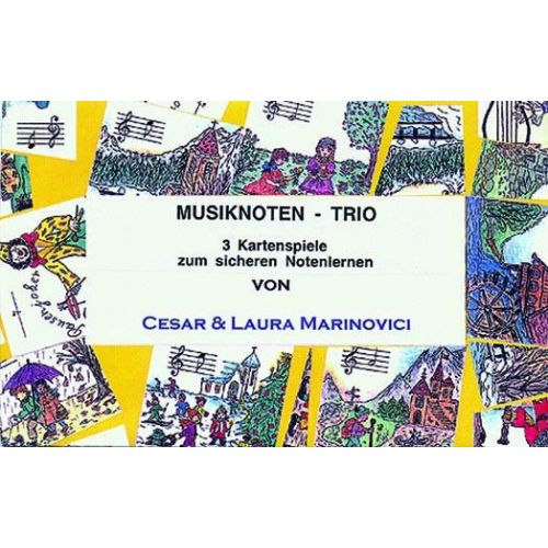 Musiknoten-Trio 