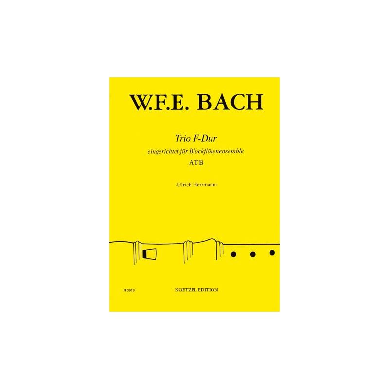 Bach, Wilhelm Friedrich Ernst - Trio F-Dur 