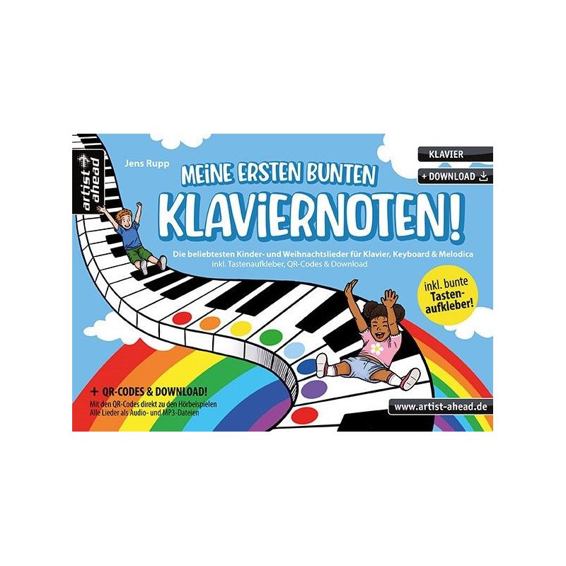 Rupp, Jens - Meine ersten bunten Klaviernoten! 