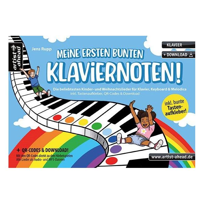 Rupp, Jens - Meine ersten bunten Klaviernoten! 