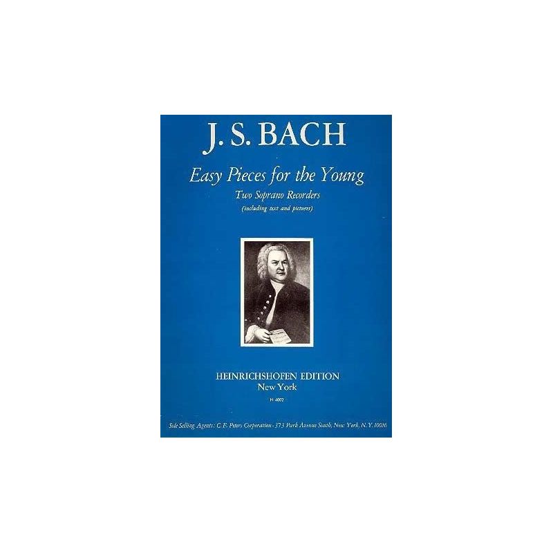 Bach, J.S - Easy Pieces For The Young 