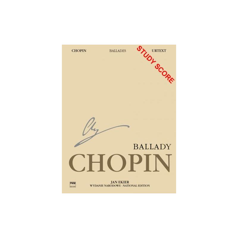 Chopin, Frédéric - Ballades op.23, op.38, op.47, op.52 WN1A