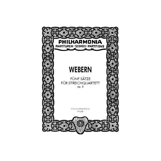 Webern, Anton - Five Movements op. 5 op. 5 