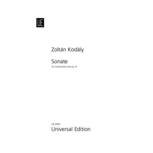 Kodály, Zoltán - Sonata op. 8 