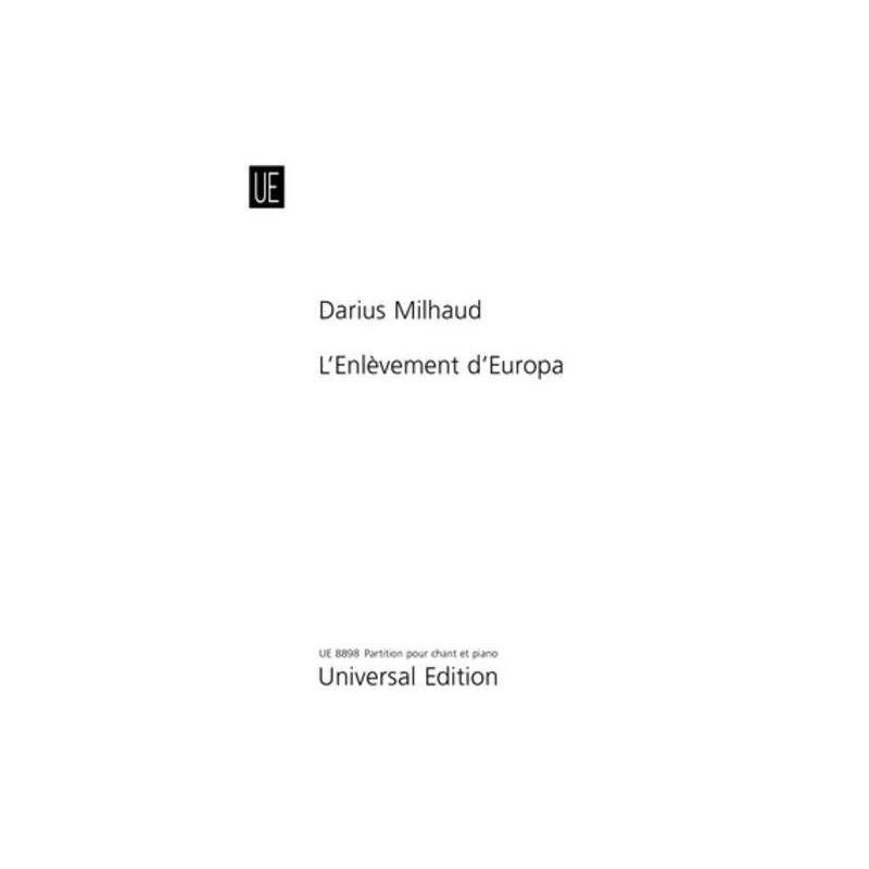 Milhaud, Darius - The Abduction of Europe 