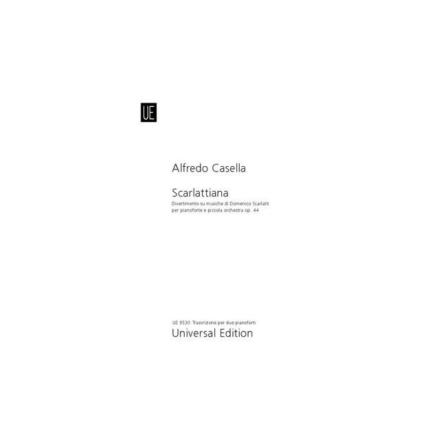 Casella, Alfredo - Scarlattiana op. 44 