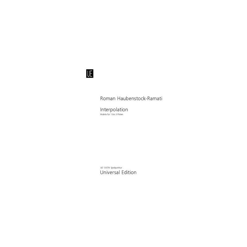 Haubenstock-Ramati, Roman - Interpolation - Mobile 