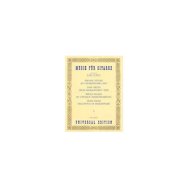 Easy Pieces from Shakespeare's Time Vol. 1
