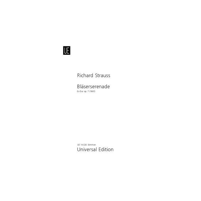 Strauss, Richard - Wind Serenade op. 7