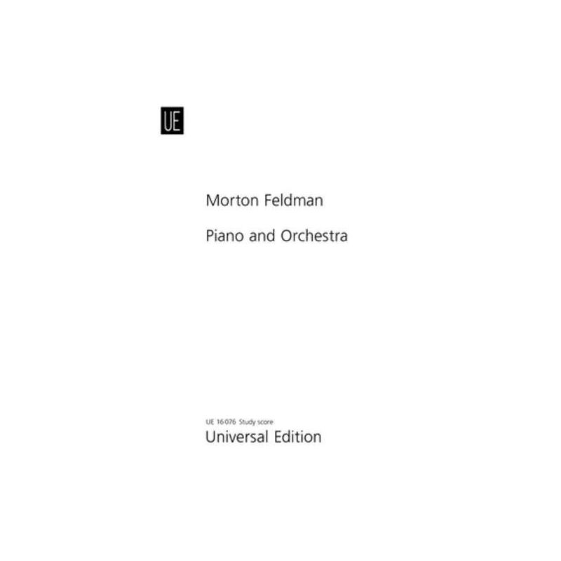 Feldman, Morton - Piano and Orchestra 