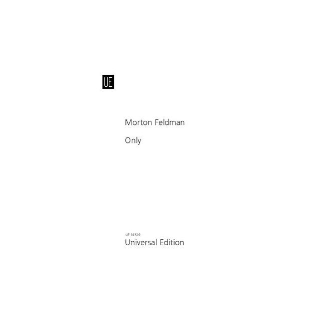 Feldman, Morton - Only 