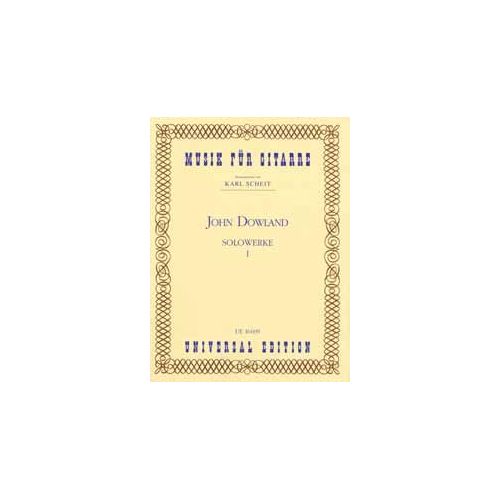 Dowland, John - Solo Works...