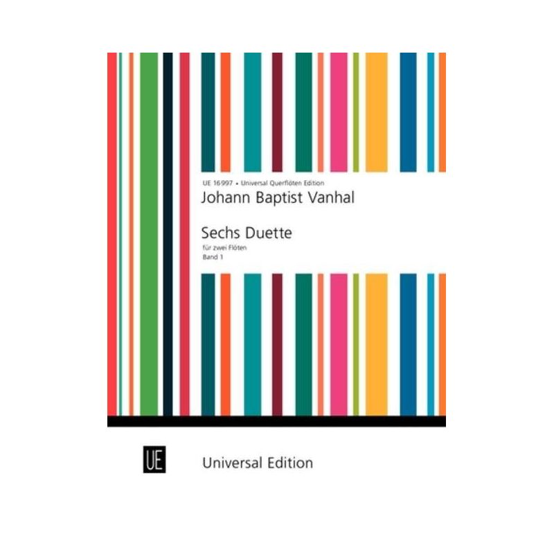 Wanhal, Johann Baptist - 6 Duets Vol. 1