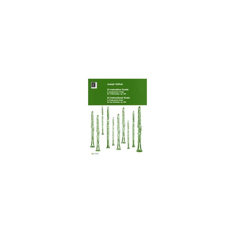 Kueffner, Joseph - 24 Instructional Duets op. 200 