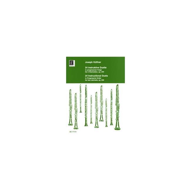 Kueffner, Joseph - 24 Instructional Duets op. 200