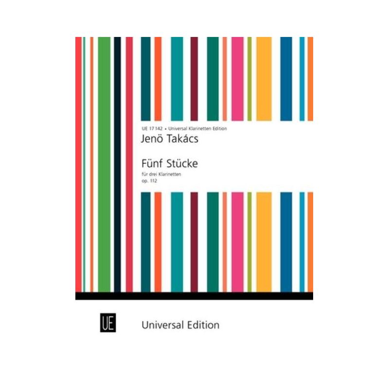Takács, Jenoe - 5 Pieces op. 112 