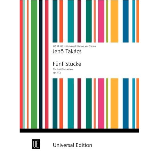 Takács, Jenoe - 5 Pieces op. 112