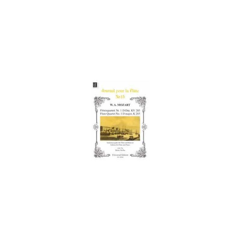 Mozart, Wolfgang Amadeus - Flute Quartet No. 1 KV 285 Vol. 15